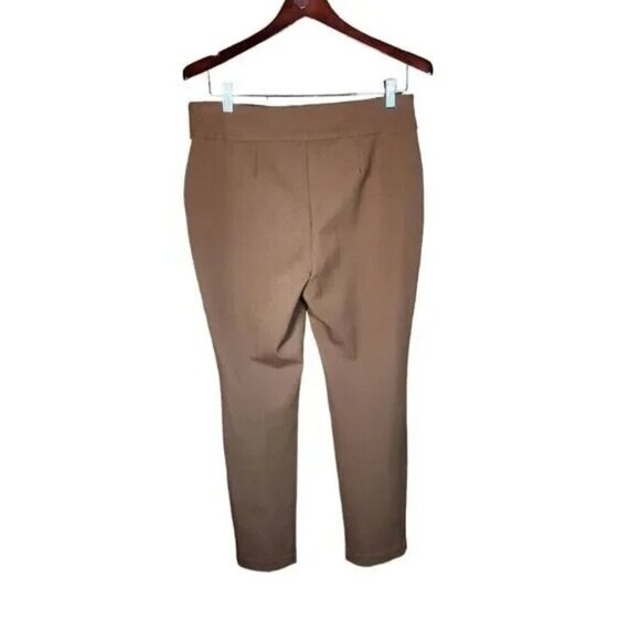 Chico's So Slimming Slim Stretch Pull-On Ankle Pants Women's XS 0.5 brown short - Picture 6 of 10